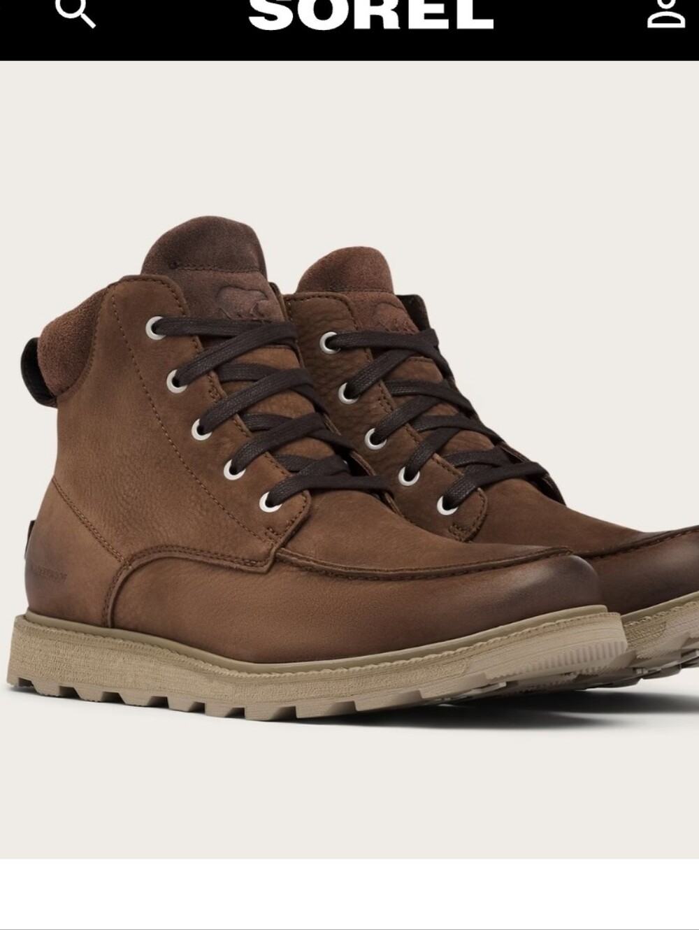 Sorel Madson II Moc Toe Men's Boot